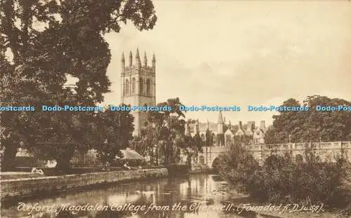 R587476 Oxford Magdalen College von Cherwell gegründet A D 1458 Friths Serie Nr.