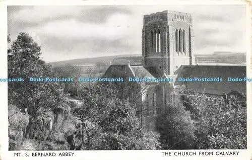 R587485 Mt S Bernard Abbey Church from Calvary G B Scott