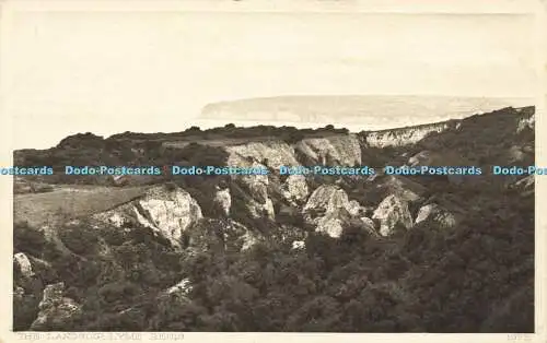 R587654 Landslip Lyme Regis 1973 W C Darby