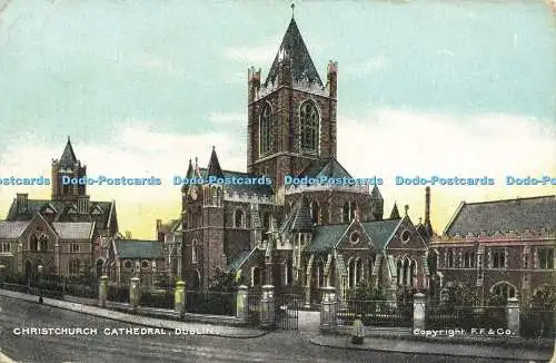 R587671 Christchurch Cathedral Dublin F F Star Serie G D und D L 1909