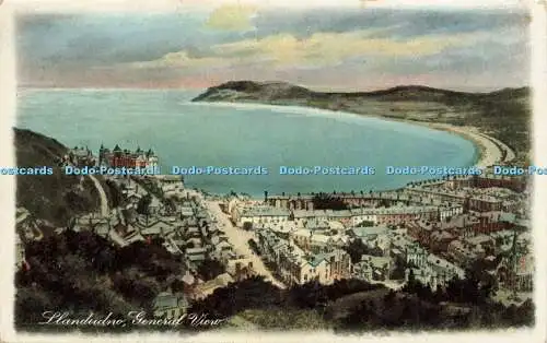 R587687 Llandudno General View Tuck Vignette Super Glosso Series No 8203