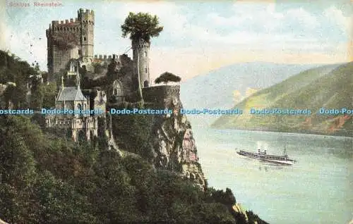 R587811 Schloss Rheinstein G Blumlein 1910