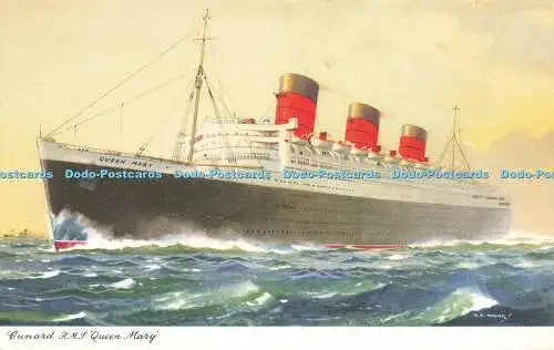 R587877 Cunard R M S Queen Mary B 1508 G E Turner