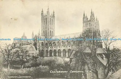 R587955 Canterbury Cathedral N W Charlton