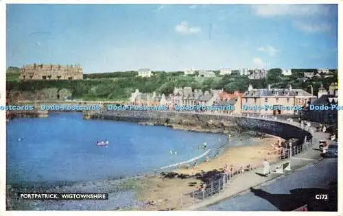 R588034 Portpatrick Wigtownshire C173 Mastercolour Series A D Henderson 1963