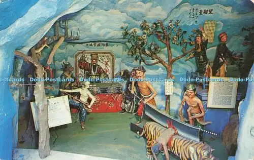 R588058 Haw Par Villa Szene Singapur Buntes Tableau erzählt Geschichte der Stadt S