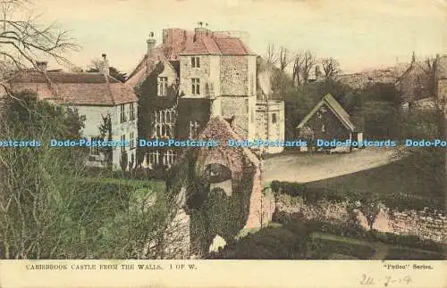 R588214 Carisbrooke Castle from Walls I of W Philco Series No 1028 1919