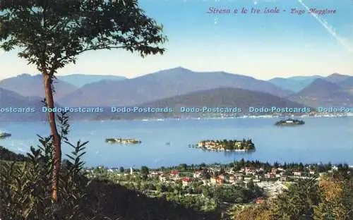 R588240 Stresa e le tre isol Lago Maggiore Brunner