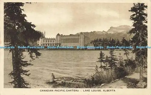 R588248 Canadian Pacific Chateau Lake Louise Alberta C W H Gutteridge