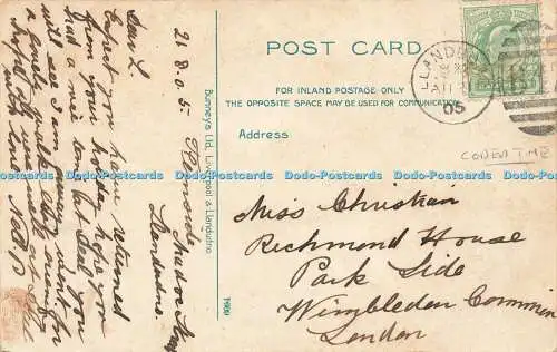 R588286 Summit Hotel auf höchstem Punkt der Gt Orme Bunneys 1905 errichtet