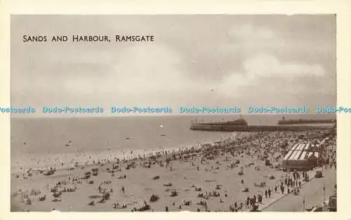 R588311 Sands and Harbour Ramsgate A H und S Paragon Serie Margate