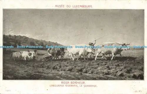 R588331 Musee du Luxembourg Rosa Bonheur Labourage Nivernais Le Sombrage G B 152