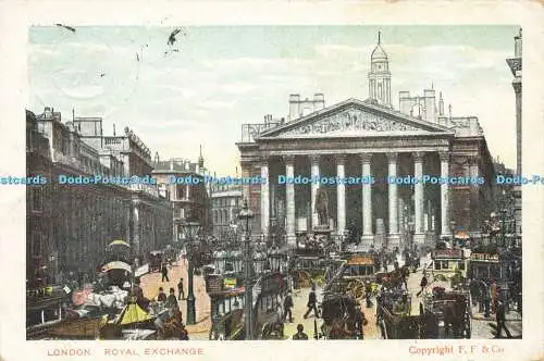 R588417 London Royal Exchange F F D und D 1905