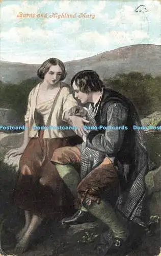 R590309 Burns and Highland Mary Valentines Serie 1906