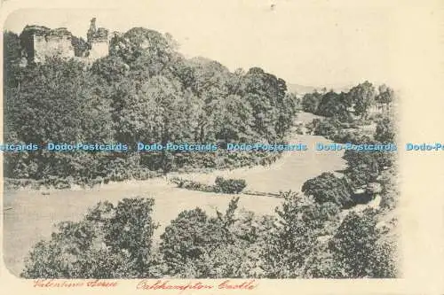 R588430 Oakhampton Castle Valentines Serie