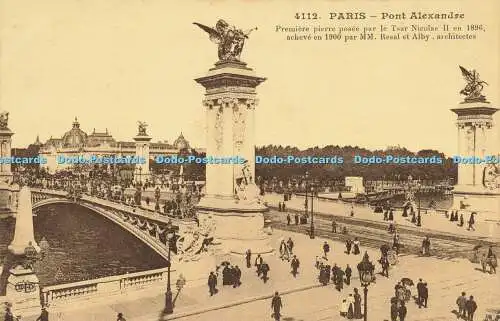 R588490 4112 Paris Pont Alexandre E L D