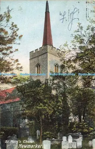 R590427 Newmarket Marienkirche Hartmann 1910