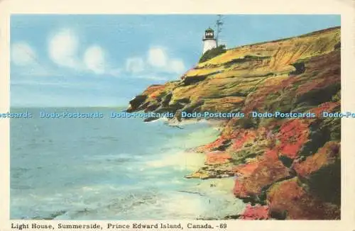 R588566 Light House Summerside Prince Edward Island Canada 69 Photogelatine Engr