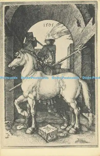 R590445 M Das Kleine Pferd J K Albrecht Dürer Serie No 338