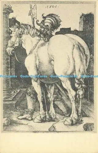 R590446 M Das Große Pferd J K Albrecht Dürer Serie No 331