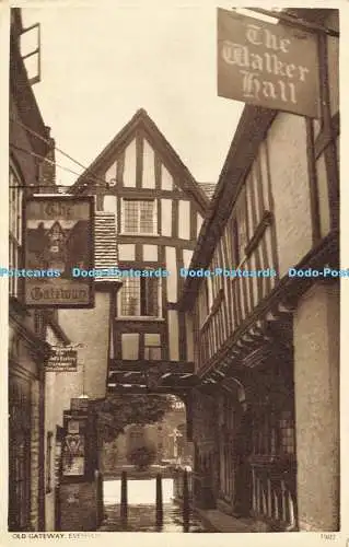 R590472 Evesham Old Gateway Postkarte