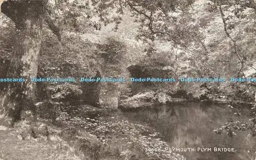 R588597 30868 Plymouth Plym Bridge Sepiatone Series 1921 Photochrom