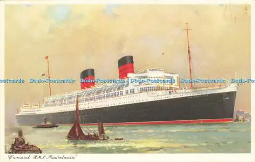 R588610 Cunard R M S Mauretania B 1102