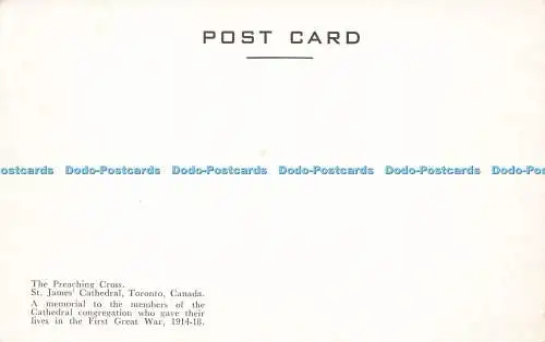 R590534 Kanada Toronto St James Cathedral The Preaching Cross