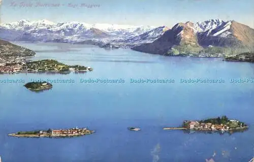 R588661 Le Isole Borromee Lago Maggiore Brunner 1934