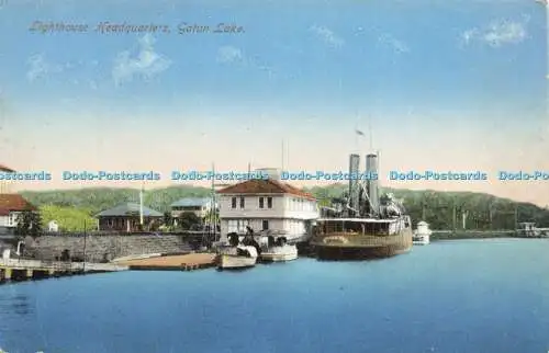 R588670 Leuchtturm Hauptsitz Gatun Lake