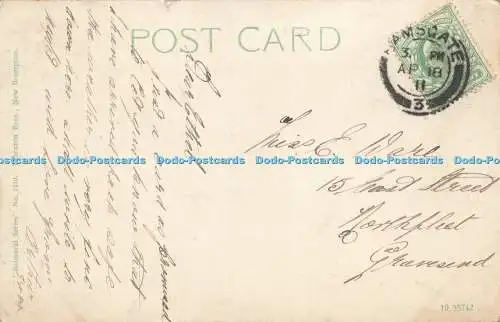 R590550 North Foreland Lighthouse Thornton Bros Balmoral Series No 1410 1911