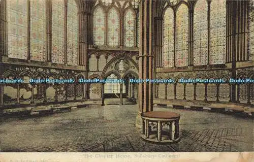 R588680 Chapter House Salisbury Cathedral F G O Stuart