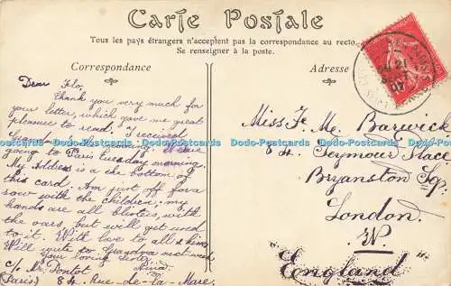 R592421 52 La Frette Seine et Oise Panorama pris de la Cote 1907