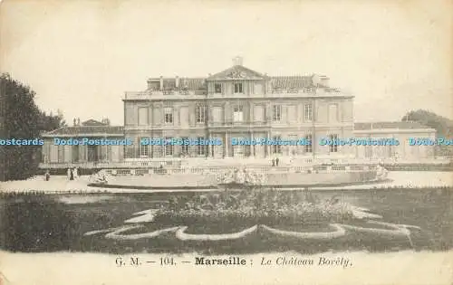 R592422 G M 104 Marseille Le Chateau Borely