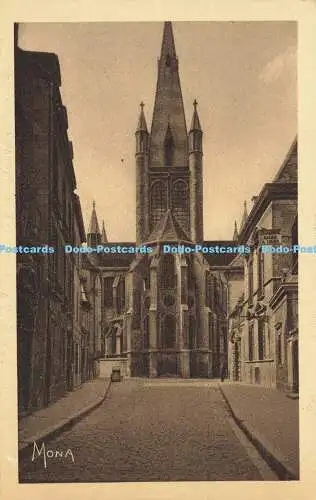 R590579 Dijon Notre Dame Kirche die Apsis Mona