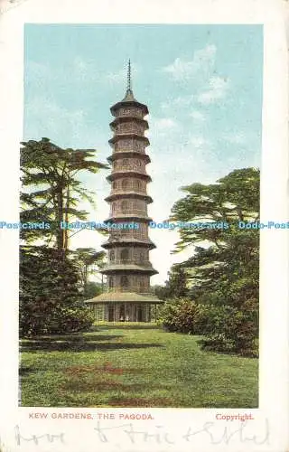 R590588 Kew Gardens The Pagoda 1904