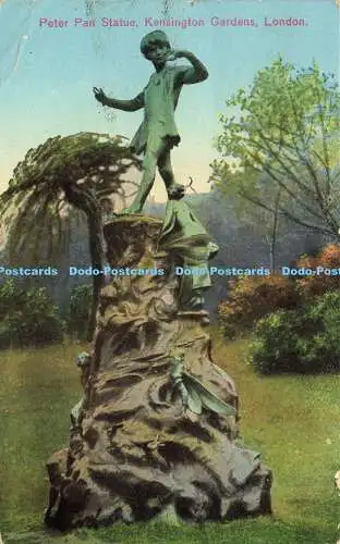 R590589 London Kensington Gardens Peter Pan Statue 1932