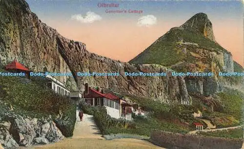 R592449 Gibraltar Governors Cottage V B Cumbo