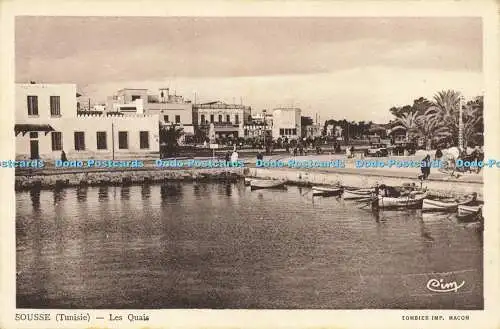 R592453 Sousse Tunisie Les Quais Combier Imp Macon