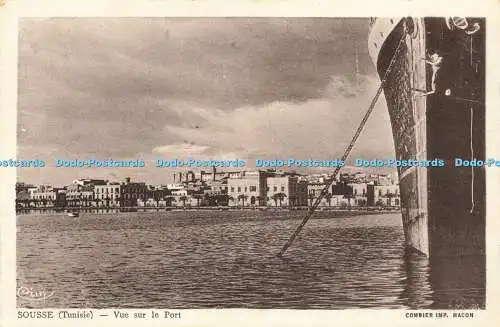 R592454 Sousse Tunisie Vue sur le Port Combier Imp Macon