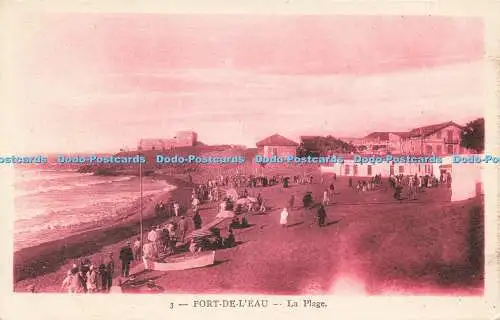 R592456 3 Fort de lEau La Plage Phototypie Etabl Photo Albert