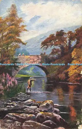 R590604 Trossachs Brigo Turk Tuck Oilette Postkarte 7108 1904