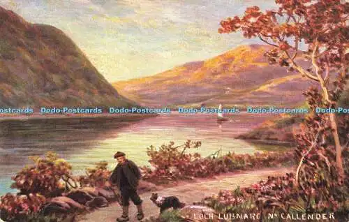 R592460 Loch Lubnarg Nr Callender S Hildesheimer Scottish Lochs No 5370