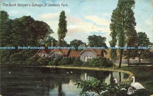 R588750 Duck Keepers Cottage St Jamess Park Series No 77 B B London