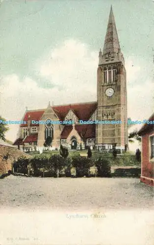 R590616 Lyndhurst Church F G O Stuart 1906