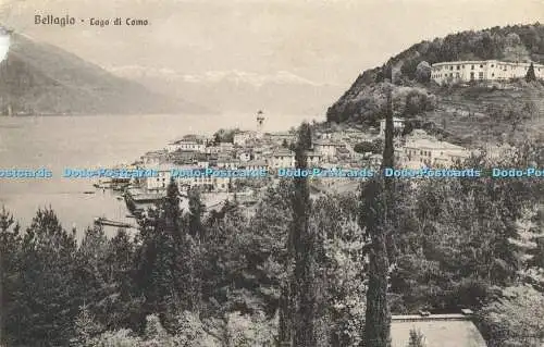 R594657 Bellagio Lago di Como Brunner und C