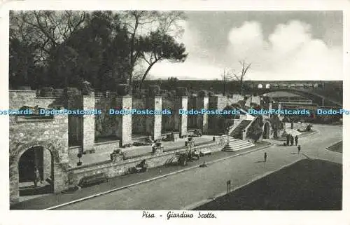 R592485 Pisa Giardino Scotto Cesare Capello Milano