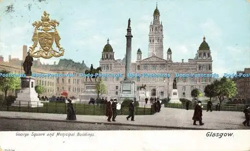 R594660 Glasgow George Square and Municipal Buildings Hartmann