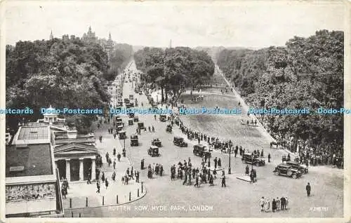 R588777 Rotten Row Hyde Park London R216751 Valentinstag Silbereske Postkarte