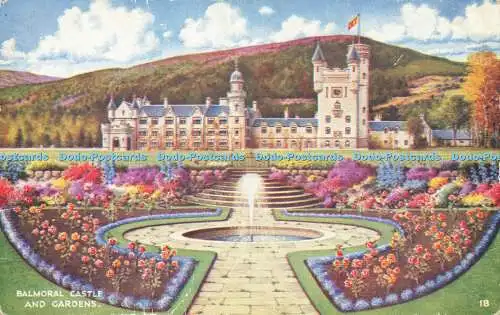 R594667 Balmoral Castle and Gardens J B White Best of All Series